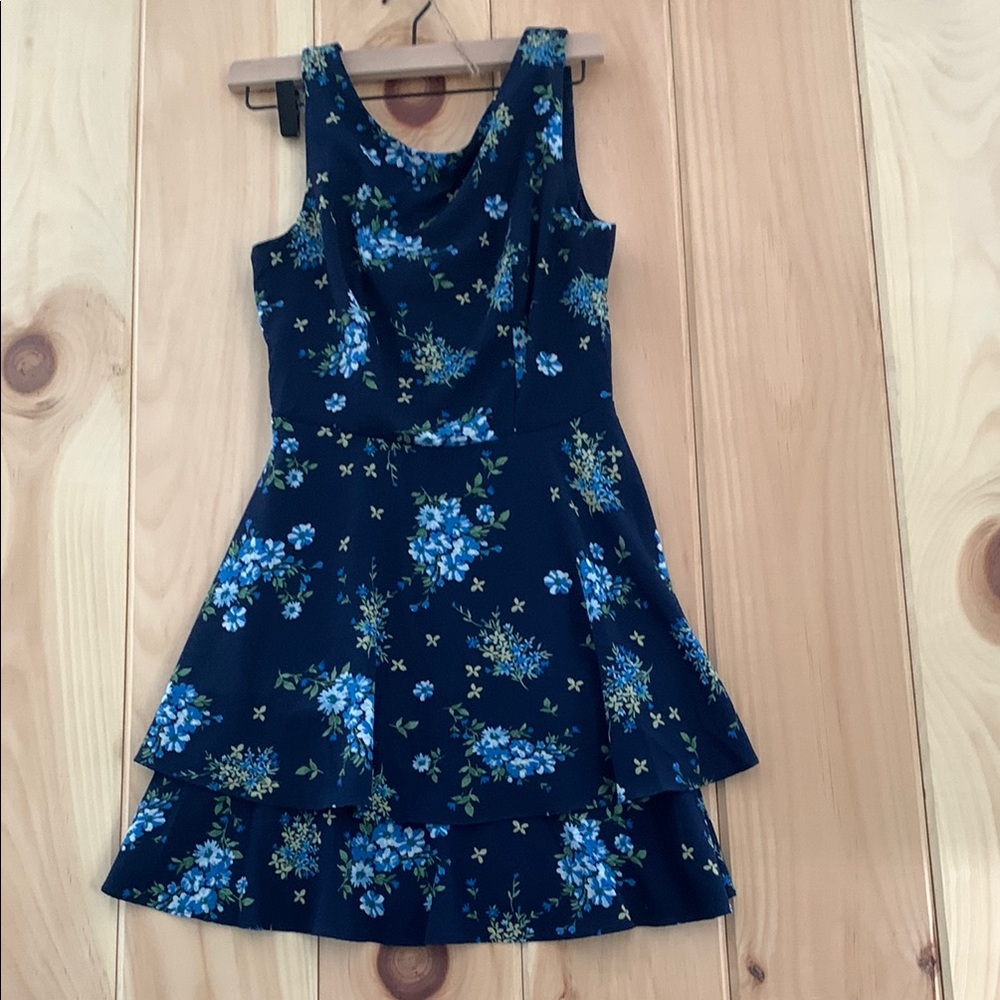 Woman’s Summer Floral Sleeveless Dress